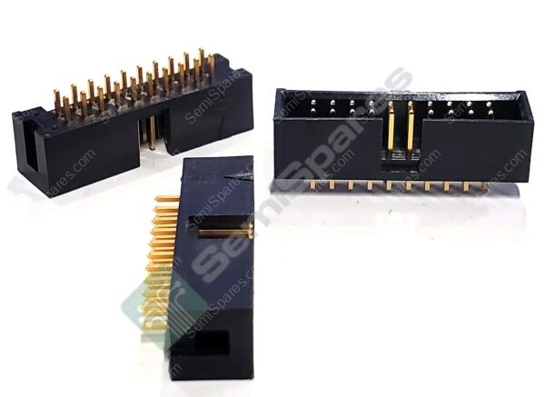 TST-110-01-G-D | CONNECTOR HEADER THROUGH HOLE 20 POSITION 0.100" MALE PIN BOARD TO CABLE/WIRE SOLDER PUSH PULL KEYING SLOT 3.4A PER CONTACT - Image 3