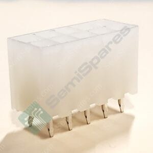 0039281103 | CONNECTOR HEADER THROUGH HOLE 10 POSITION 0.165" MALE PINS SHROUDED 4 WALL SOLDER LOCKING RAMP