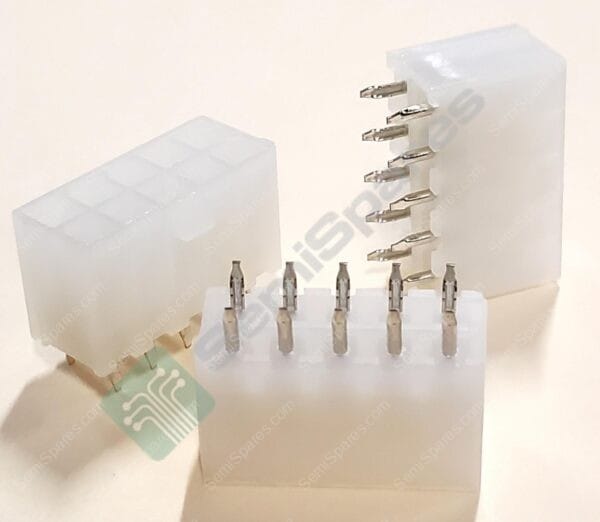0039281103 | CONNECTOR HEADER THROUGH HOLE 10 POSITION 0.165" MALE PINS SHROUDED 4 WALL SOLDER LOCKING RAMP - Image 3