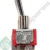 100SP1T1B4M2QE | TOGGLE SWITCH SPDT THROUGH HOLE 120V AC 28V DC STANDARD ROUND PC PIN UNTHREADED