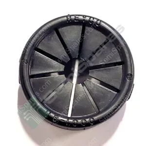 2137 | UNIVERSAL BUSHING CIRCULAR BLACK CIRCULAR 25.40MM BUSHING 19.05 POLYAMIDE