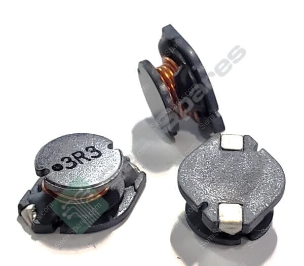 SDR1005-3R3ML | 3.3 UH UNSHIELDED DRUM CORE WIREWOUND INDUCTOR 5A 15 MOHM MAX STANDARD FERRIT SURFACE MOUNT - Image 3