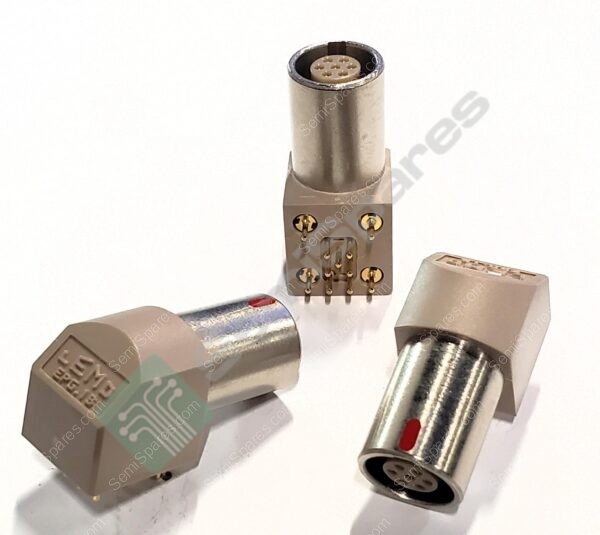 EPG.1B.307.HLN | 7 POSITIONS CIRCULAR CONNECTOR RECEPTACLE FEMALE SOCKETS SOLDER THROUGH HOLE RIGHT ANGLE PUSH PULL 2A - Image 3