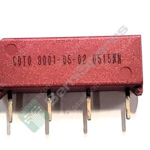 9001-05-02 | RELAY REED SPST 500MA 5V THROUGH HOLE NON LATCHING PC PIN