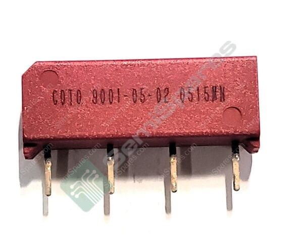9001-05-02 | RELAY REED SPST 500MA 5V THROUGH HOLE NON LATCHING PC PIN