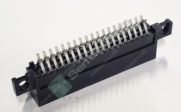 10034908-001LF | EDGE GOLD 0.100" BLACK CARD EXTENDER STRADDLE MOUNT BOARD EDGE SIDE OPENING UNTHREADED - Image 2