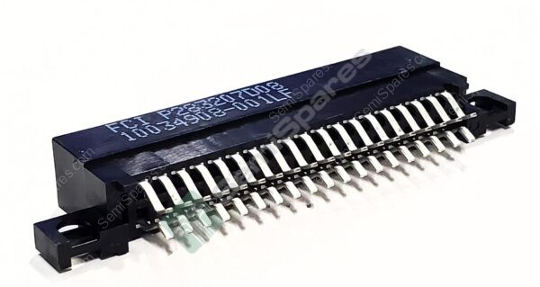 10034908-001LF | EDGE GOLD 0.100" BLACK CARD EXTENDER STRADDLE MOUNT BOARD EDGE SIDE OPENING UNTHREADED - Image 3