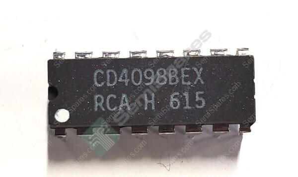 CD4098BEX | MONOSTABLE MULTIVIBRATOR 100 NS 16-PDIP 3V-18V THROUGH HOLE