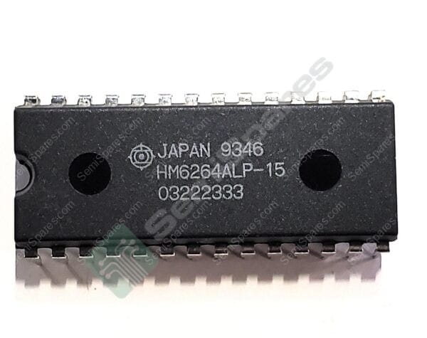 HM6264ALP-15 | IC STATIC RAM HIGH SPEED CMOS 8K x 8-BIT 15NS LOW POWER CONSUMPTION TTL COMPATIBLE 5V POWER SUPPLY THROUGH