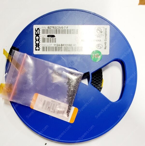 BZT52C3V0-7-F | DIODE ZENER 3V 500MW SOD123 SURFACE MOUNT - Image 4