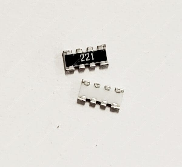 EXB-38V221JV | RES ARRAY 4 RES 220 OHM 1206 CONVEX LONG SIDE TERMINALS - Image 3