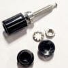 3760-0 | CONN BIND POST KNURLED BLACK