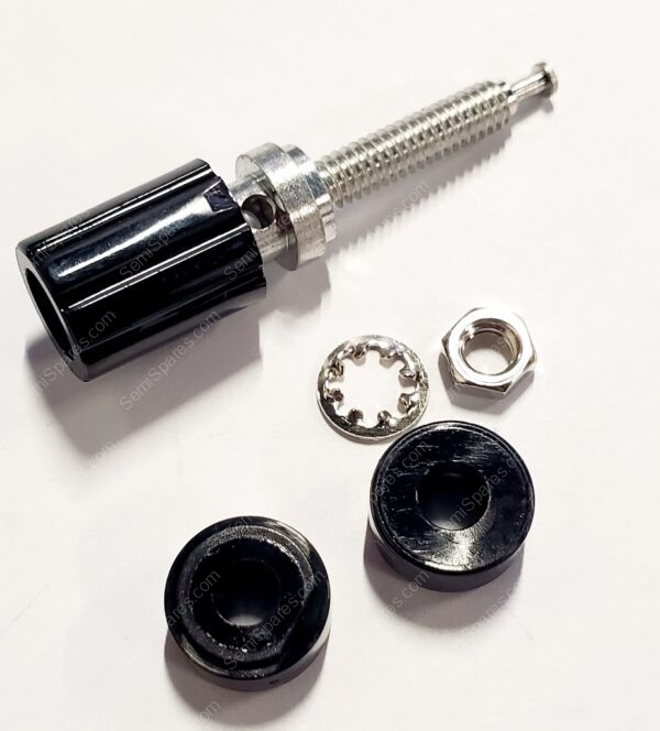 3760-0 | CONN BIND POST KNURLED BLACK