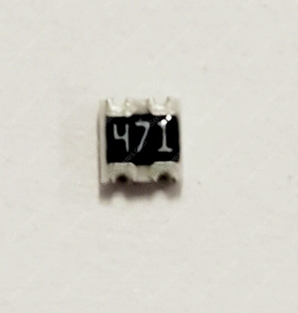 CN1J2TTD471J | RES NETWORKS AND ARRAYS 1/16WATT 470OHMS 5% CONCAVE SQUARE