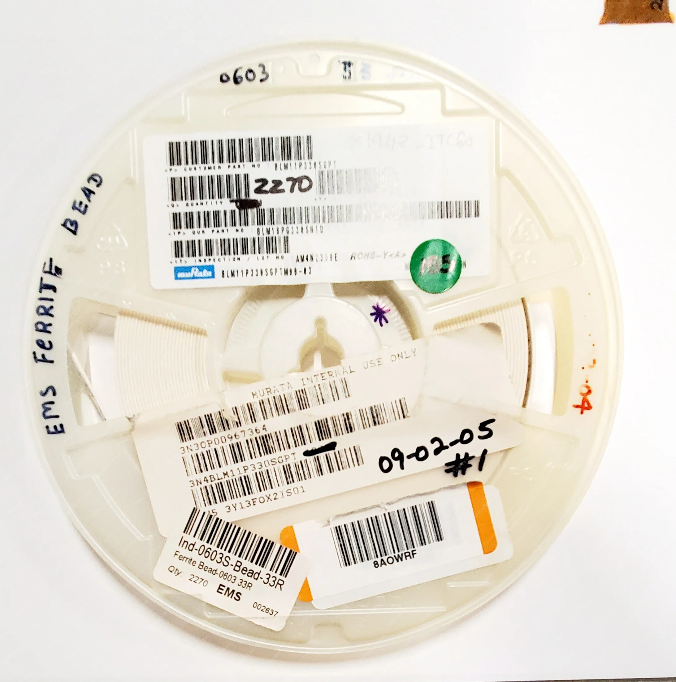 BLM11P330SGPT | FERRITE BEAD 0603 33R - Image 4