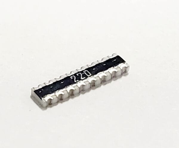 742C163220JTR | RES ARRAY 8 RES 22 OHM 2506 LONG SIDE TERMINALS CONCAVE - Image 2