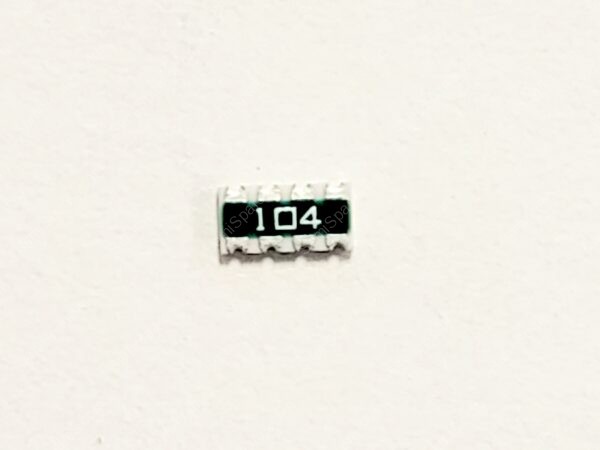 742C083104JP | RES ARRAY 4 RES 100K OHM 1206 CONCAVE LONG SIDE TERMINALS 5% 63MW
