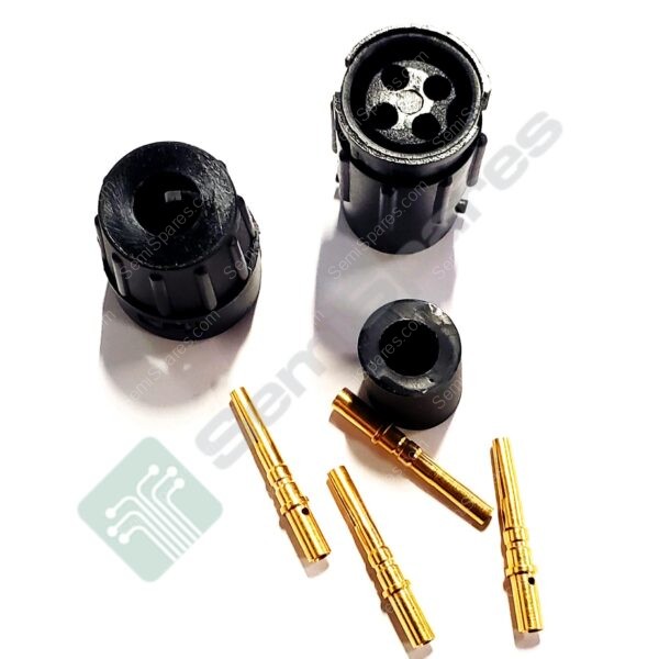 8380-4SG-321K | STANDARD CIRCULAR CONNECTOR MINI-CON-X PLASTIC STRAIGHT CABLE RECEPTACLE 4 SOCKET CRIMP CONTACTS - Image 2