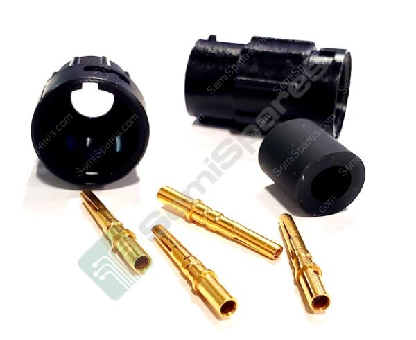 8380-4SG-321K | STANDARD CIRCULAR CONNECTOR MINI-CON-X PLASTIC STRAIGHT CABLE RECEPTACLE 4 SOCKET CRIMP CONTACTS - Image 3