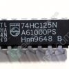 74HC125N | IC CMOS LOGIC DUAL 4 STAGE BINARY COUNTER 4.5V-5.5V NEGATIVE EDGE CLOCKING THROUGH HOLE