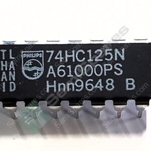 74HC125N | IC CMOS LOGIC DUAL 4 STAGE BINARY COUNTER 4.5V-5.5V NEGATIVE EDGE CLOCKING THROUGH HOLE