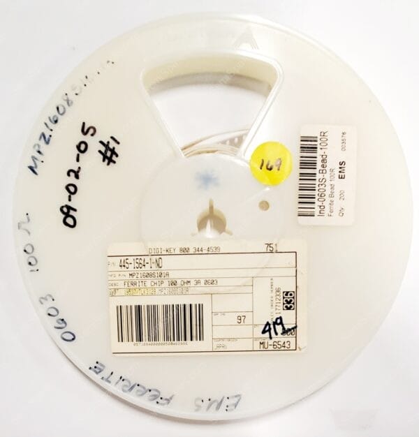 MPZ1608S101ATAH0 | FERRITE BEAD 100 OHM 0603 1LN 3A 30MOHM - Image 4