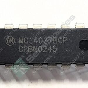 MC14027BCP | FLIP FLOP IC 2 ELEMENT JK TYPE 1 BIT POSITIVE EDGE 16-DIP COMPLEMENTARY 3V-18V THROUGH HOLE