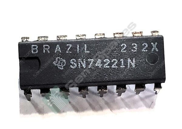 SN74221N | MONOSTABLE MULTIVIBRATOR 40NS 16-PDIP 4.75V-5.25V THROUGH HOLE