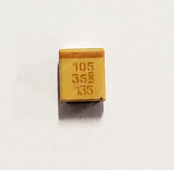 T491B105M035AS | CAP TANT 1UF 20% 35V 1411 50HM
