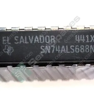SN74ALS688N | MAGNITUDE COMPARATOR BIT ACTIVE LOW OUTPUT A=B 20-PDIP THROUGH HOLE 4.5V-5.5V