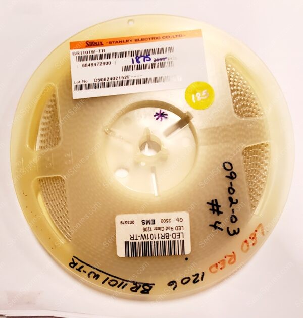 BR1101W-TR | LED RED CLEAR 3216 SMD DISCRETE 1.7V 1206 - Image 4