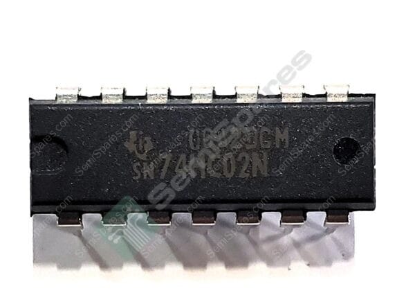 SN74HC02N | NOR GATE IC 4 CHANNEL 14-PDIP 2V-6V THROUGH HOLE