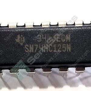 SN74HC125N | BUFFER, NON-INVERTING 4 ELEMENT 1 BIT PER ELEMENT 3-STATE OUTPUT 14-PDIP 2V-6V THROUGH HOLE