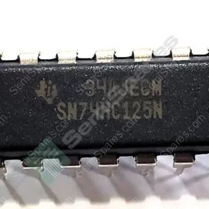 SN74HC125N | BUFFER, NON-INVERTING 4 ELEMENT 1 BIT PER ELEMENT 3-STATE OUTPUT 14-PDIP 2V-6V THROUGH HOLE
