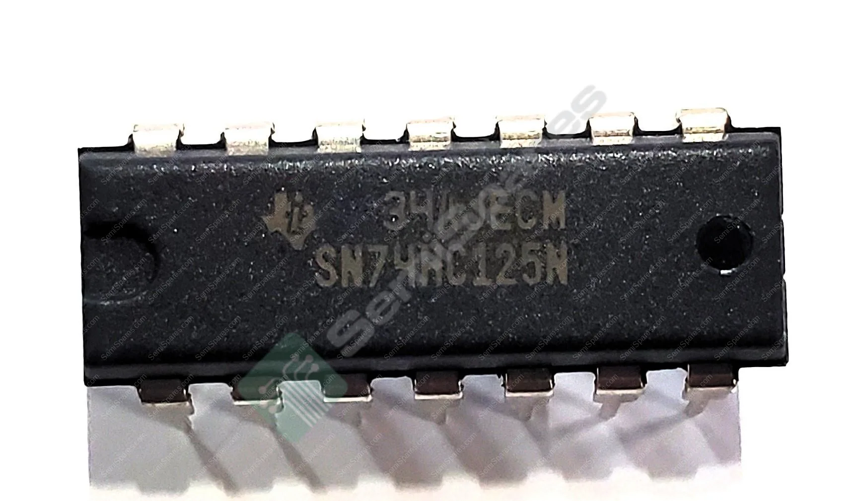 SN74HC125N | BUFFER, NON-INVERTING 4 ELEMENT 1 BIT PER ELEMENT 3-STATE OUTPUT 14-PDIP 2V-6V THROUGH HOLE
