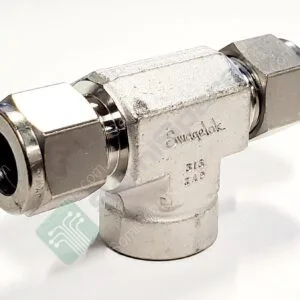SS-810-3-8TTF | 316 STAINLESS STEEL TUBE FITTING FEMALE BRANCH TEE 1/2" OD x 1/2" OD x  1/2" FEMALE NPT
