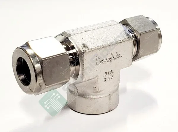 SS-810-3-8TTF | 316 STAINLESS STEEL TUBE FITTING FEMALE BRANCH TEE 1/2" OD x 1/2" OD x  1/2" FEMALE NPT