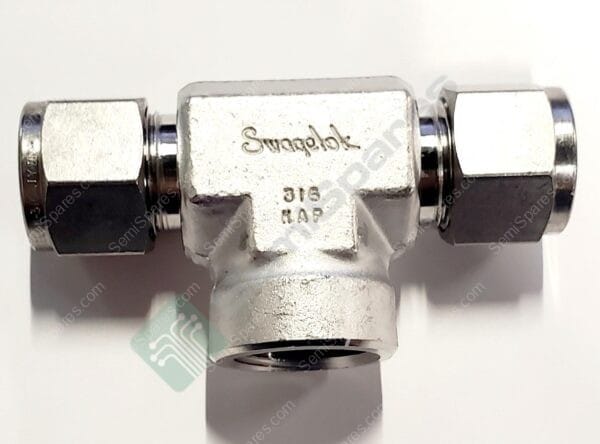 SS-810-3-8TTF | 316 STAINLESS STEEL TUBE FITTING FEMALE BRANCH TEE 1/2" OD x 1/2" OD x 1/2" FEMALE NPT - Image 2