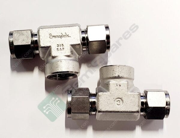 SS-810-3-8TTF | 316 STAINLESS STEEL TUBE FITTING FEMALE BRANCH TEE 1/2" OD x 1/2" OD x 1/2" FEMALE NPT - Image 4