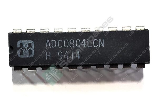 ADC0804LCN | 8 BIT ANALOG TO DIGITAL CONVERTER 1 INPUT 1 SAR 20-PDIP DIFFERENTIAL PARALLEL EXTERNAL SUPPLY 4.5V-63.3V THROUGH HOLE