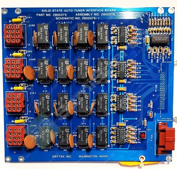 2800376 | SOLID STATE AUTI TURNER INTERFACE BOARD PART# 2800375 ASSEMBLY # 2800376 SCHEMATIC # 2800375-1 (TESTED) - Image 3