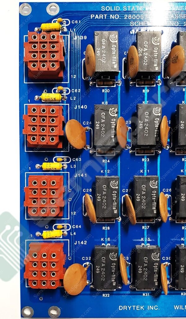 2800376 | SOLID STATE AUTI TURNER INTERFACE BOARD PART# 2800375 ASSEMBLY # 2800376 SCHEMATIC # 2800375-1 (TESTED) - Image 4