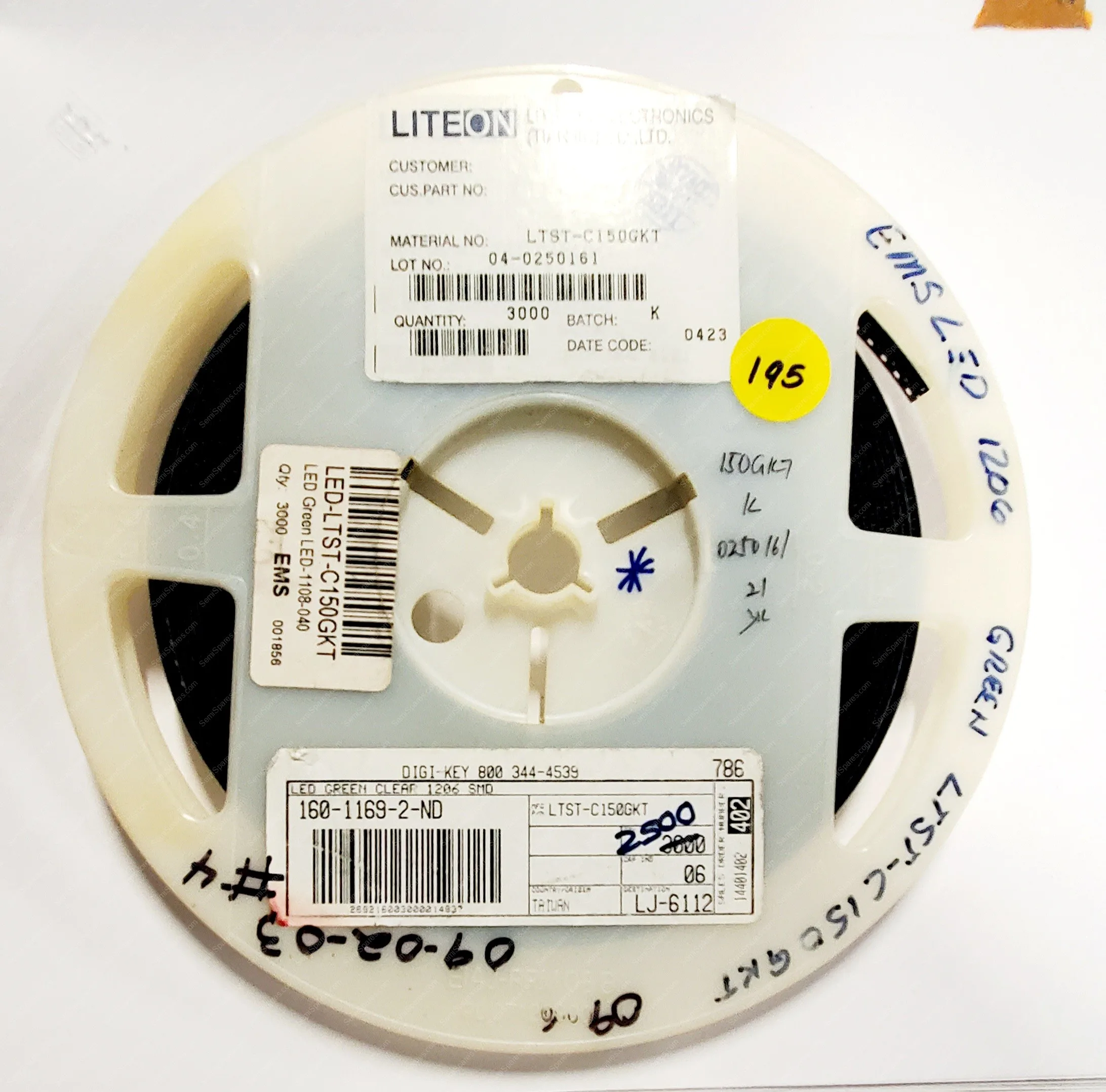 LTST-C150GKT | LED GREEN CLEAR 1206 SMD 569NM DISCRETE 2.1V - Image 4