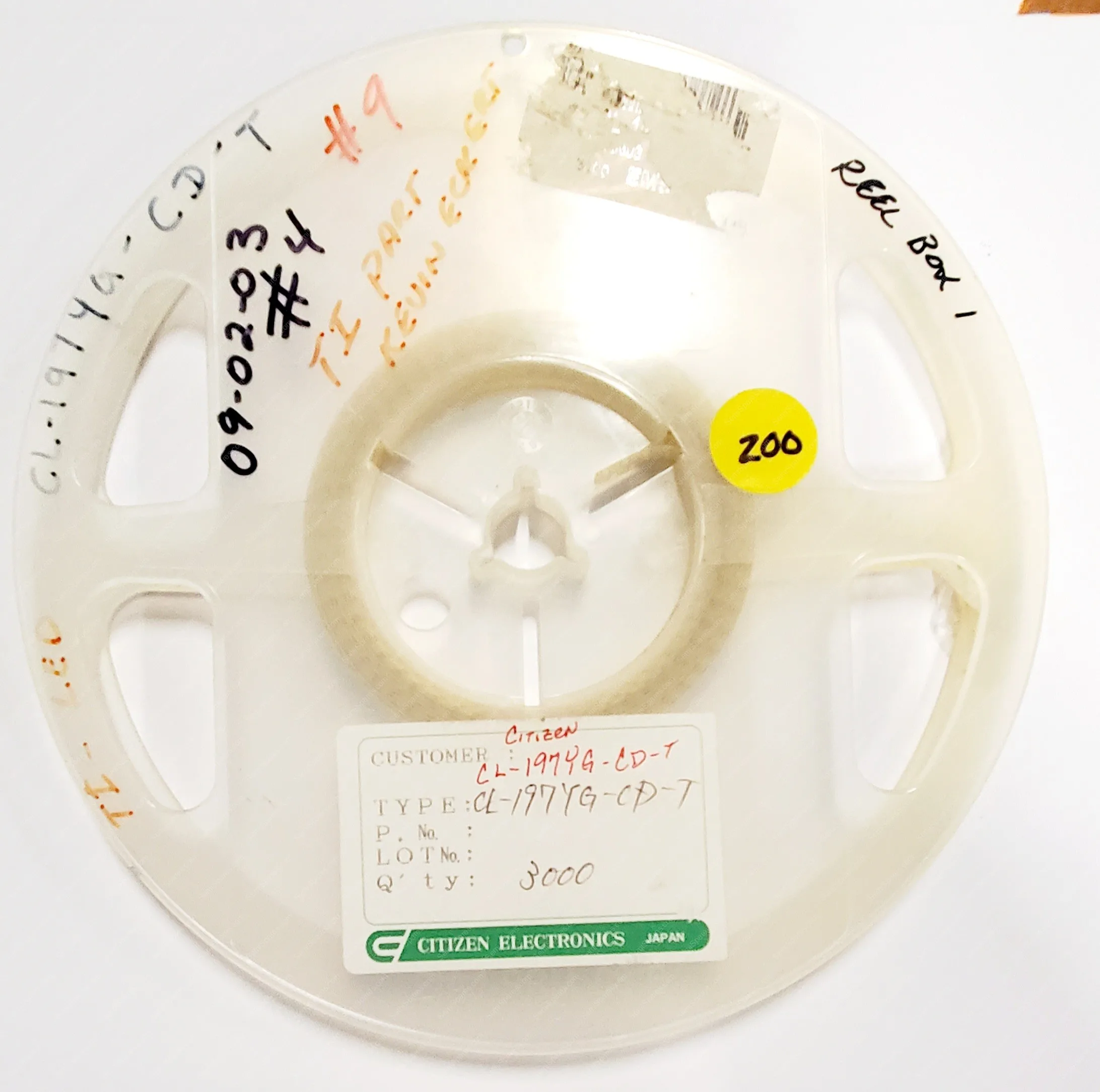 CL-197YG-CD-T | SINGLE COLOR YELLOW GREEN LED DIFFUSED 1.6MM - Image 4