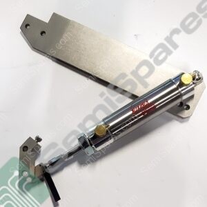 092-DX | STAINLESS STEEL BINBA AIR CYLINDER w/ BRACKET MOUNT THREADED ROD PNEUMATIC CYLINDER AIR RETURN