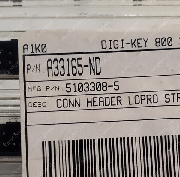5-103308-5 | CONN HEADER LOPRO STR 20POS 2.54MM THROUGH HOLE - Image 4