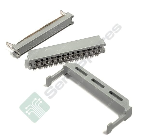 3399-6026 | 26 POSITION RECTANGULAR RECEPTACLE CONNECTOR IDC GOLD 26-28 AWG FEMALE SOCKET FREE HANGING 3 PIECE