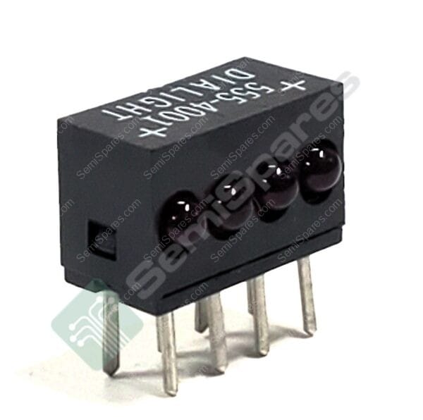 555-4001 | LED CIRCUIT BOARD INDICATORS RED DIFFUSED THROUGH HOLE TINTED 1.6V RIGHT ANGLE - Image 3