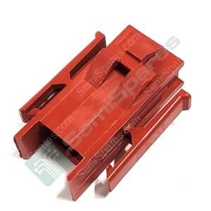 1-640507-0 | 2 RECTANGULAR CONNECTORS-HOUSING RECEPTACLE BLACK 0.165" MALE PIN PANEL MOUNT SNAP IN CRIMP LATCH LOCK