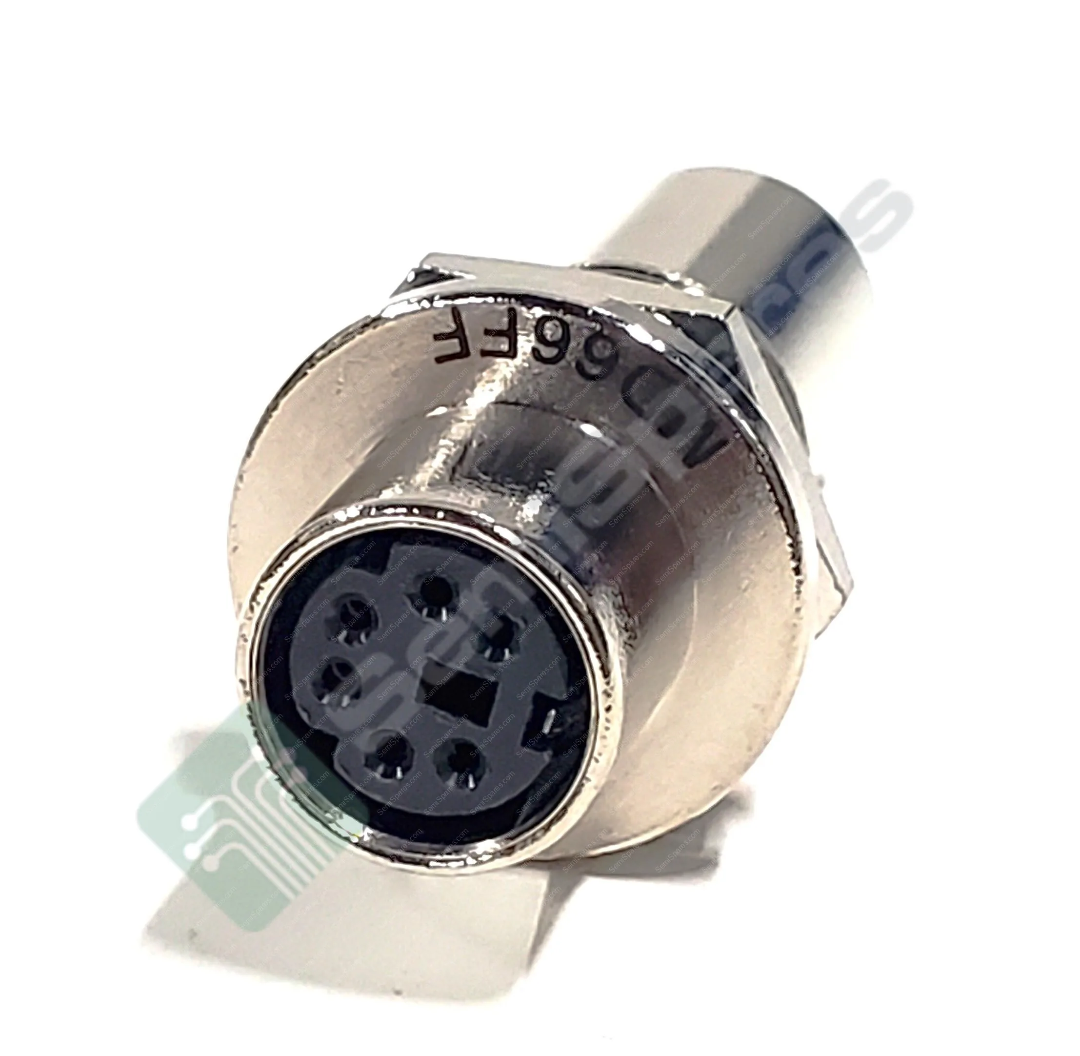 MD66FF | CIRCULAR  CONNECTORS STANDARD 6/6 FEMALE SOCKETS/FEMALE SOCKETS PANEL MOUNT THREADED SHIELDED KEYED - Image 3